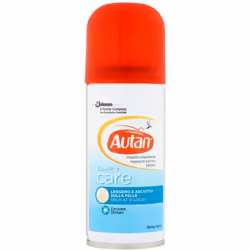 Spray antizanzare Autan "Family Care" disponibile nel pratico formato da 100 ml, offre un'eccellente protezione contro zanzar ...
