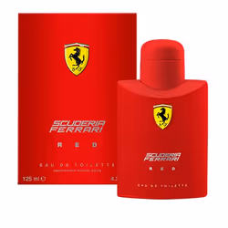 Ferrari Scuderia Red 125ml, Uomo, 125 ml, Flacone non ricaricabile, Bergamotto, Menta, Petitgrain, Bergamot, Spearmint, Petit ...