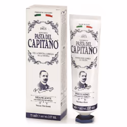 Pasta Del Capitano 1905 è un rimedio per riparare e proteggere lo smalto dei denti, rimuovere le macchie esistenti ed evitare ...