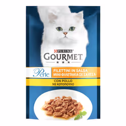 GOURMET Perle Gatto Filettini in Salsa con Coniglio, 85 g - Vista aggiuntiva 2