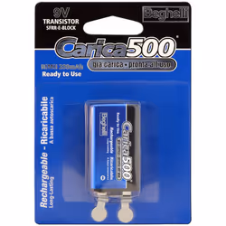 TRANSISTOR 9 V 200 mAh blister da 1 pezzo