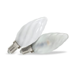 Beghelli Tortiglione LED TuttoVetro 2.5W Lampadina a risparmio energetico Bianco freddo 4000 K 2,5 W E14
