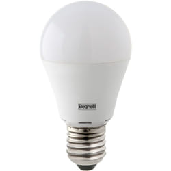 Beghelli Goccia LED 12W Lampadina a risparmio energetico Bianco caldo 3000 K E27 F