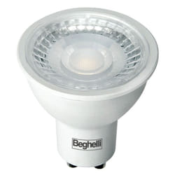 Beghelli lampada Spot LED 4W GU10 3000K luce calda 56968