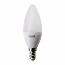 Beghelli Saving Oliva, 5 W, 35 W, E14, 450 lm, 20000 h, Bianco caldo