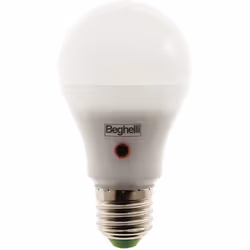 220-240V lampada led 270° - durata media 15.000 ore - testata per 35.000 accensioni - accensione istantenea - con sensore cre ...