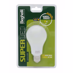 Beghelli 56882BL, 12 W, 75 W, E27, 1055 lm, 15000 h, Bianco caldo
