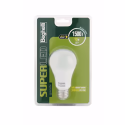 Beghelli Super LED, 15 W, E27, 1500 lm, 15000 h, Luce diurna