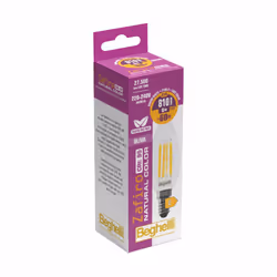Beghelli Zafiro Lampadina a risparmio energetico Bianco caldo 2700 K 6 W E14 E