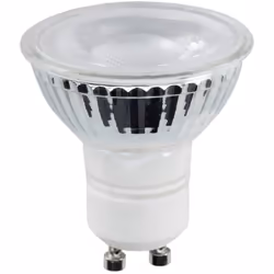 faretto glass gu10 6w 95g 3000k candele/lumen: 700/520 watt: 6 attacco: gu10 luce: calda temp. colore k: 3000 dim. Øxl: 50x53 ...