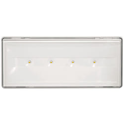Lampada Emergenza LED A Parete Beghelli 19500 IP 40 Stile+ 11W SE/SA 1/2H