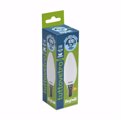 Beghelli Tuttovetro Lampadina a risparmio energetico Bianco freddo 6500 K 4 W E14 E