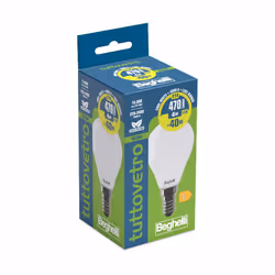 Beghelli Tuttovetro Lampadina a risparmio energetico Bianco neutro 4000 K 4 W E14 E - Vista aggiuntiva 2