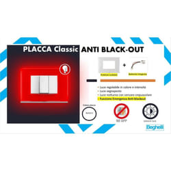 Beghelli - placca brain emergenza