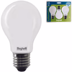 Beghelli Tuttovetro Goccia, 8 W, 75 W, E27, 1055 lm, 15000 h, Bianco caldo