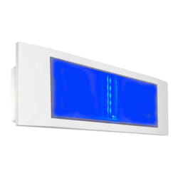 Beghelli - Lampada emergenza led 1499BLU 11W stile in blu 8h-24h luce notturna parete o incasso