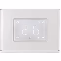 Termostato Beghelli con Display Touch Luminoso Codice articolo 60047 Alimentazione 110-240v, 50/60 Hz max 4 kw Sonda esterna ...