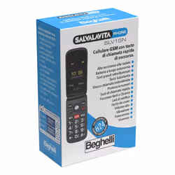 Beghelli 9137N cellulare 6,1 cm (2.4") 87 g Nero Telefono per anziani - Vista aggiuntiva 3