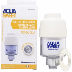 Come tutti i prodotti AQUASAN, AquaSweet è dotato di un disco in argento 999 brevettato contro la proliferazione batterica, c ...