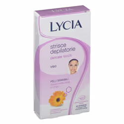 Lycia Strisce Depilatorie Delicate Touch Viso 12 pz