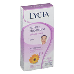 Lycia Strisce Depilatorie Delicate Touch Viso 12 pz