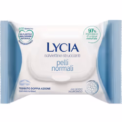 Lycia Salviettine Struccanti per Pelli Normali 20 Pezzi