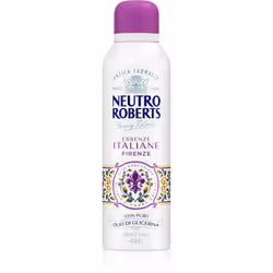 Il deodorante Neutro Roberts Italiane combatte efficacemente i cattivi odori e dona a lungo una sensazione di comfort e fresc ...