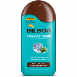 BILBOA Docciabronze Menta Glaciale Doociashampo 250 ml, Gel doccia, 250 ml, Adulti, Unisex, Corpo, Pelle universale