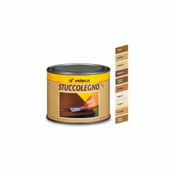 VELECA STUCCO LEGNO PER STUCCARE IL LEGNO Stuccolegno é una pasta speciale formulata con vera farina di legno, terre colorant ...