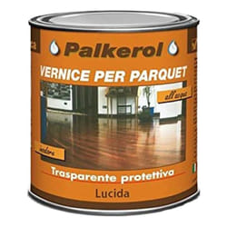Veleca - Vernice di finitura Trasparente all'acqua Lucida per Parquet 750 ml