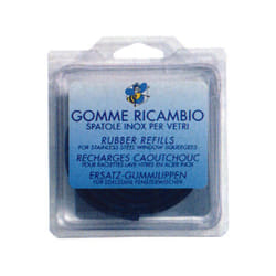 Ricambio in gomma per spatole vetri