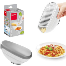 Metaltex - 199709080 - Grattugia in plastica e acciaio inox