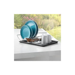 Metaltex - Scolapiatti Wingtex Colapiatti Base Con Vaschetta Raccogli Gocce Raccogligocce
