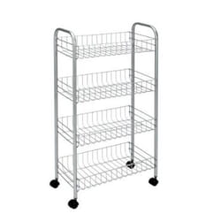 Metaltex 8002523401045 carrello di pulizia Argento