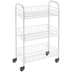 Carrello 3 piani con Ruote Siena Scaffale Metaltex
