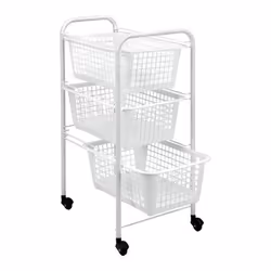 Carrello San Diego 3 cesti estraibili (misure 36x36x15 cm.), ruote piroettanti. Carrello Mtx S.Diego 3 Ceste 341803- SPECIFIC ...