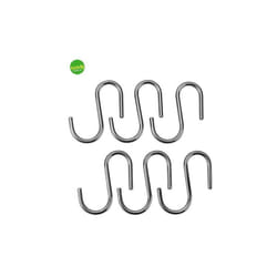 Metaltex - Set 6 ganci cromati lonardo 6 ganci