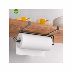 PORTA ROTOLO Metaltex NERO MATTO, è ideale per donare un tocco di moderno alla tua casa o al tuo locale. Esclusivo rivestimen ...