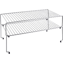 Metaltex - Mensole sovrapponibili sky set 2mensole grigio metallizzato
