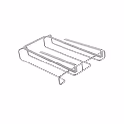Filo ferro plastificato Polytherm antiruggine Sottoripiano - Posti 6 Adatto come porta calici Colore argento metallizzato