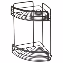 Griglia doccia portaoggetti con rivestimento Touch Therm,da installare senza forare La mensola doccia portaoggetti è la soluz ...
