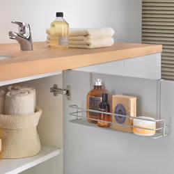 cestello per ante serie oasis Metaltex Il Cestello per anta Oasis di Metaltex si aggancia all'anta dei mobili senza necessità ...