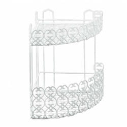 Metaltex - mensola angolare 2 piani