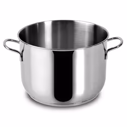 Lagostina Every Pentola a due maniglie Ø cm 24, 7 L, Rotondo, Acciaio inox, Acciaio inox, Acciaio inox, Acciaio inox