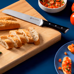 Lagostina 014458510220 coltello da cucina Acciaio inox 1 pz Coltello da pane