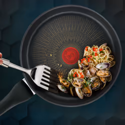 Lagostina Unlimited Wok/padella per cottura al salto Rotondo