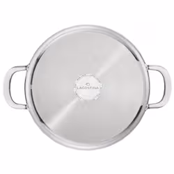 Lagostina Talento, Casseruola fonda 2 maniglie, acciaio inox, induzione e gas, 20 cm - Vista aggiuntiva 2