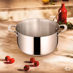 Lagostina Talento, Casseruola fonda 2 maniglie, acciaio inox, induzione e gas, 20 cm - Vista aggiuntiva 3