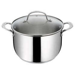 Lagostina Talento, Pentola con coperchio, acciaio inox, induzione e gas, 22 cm