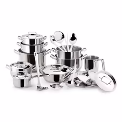 Lagostina 7116001380, Acciaio inox, Acciaio inox, Ergonomico, Cina, 24 cm, 14 cm
